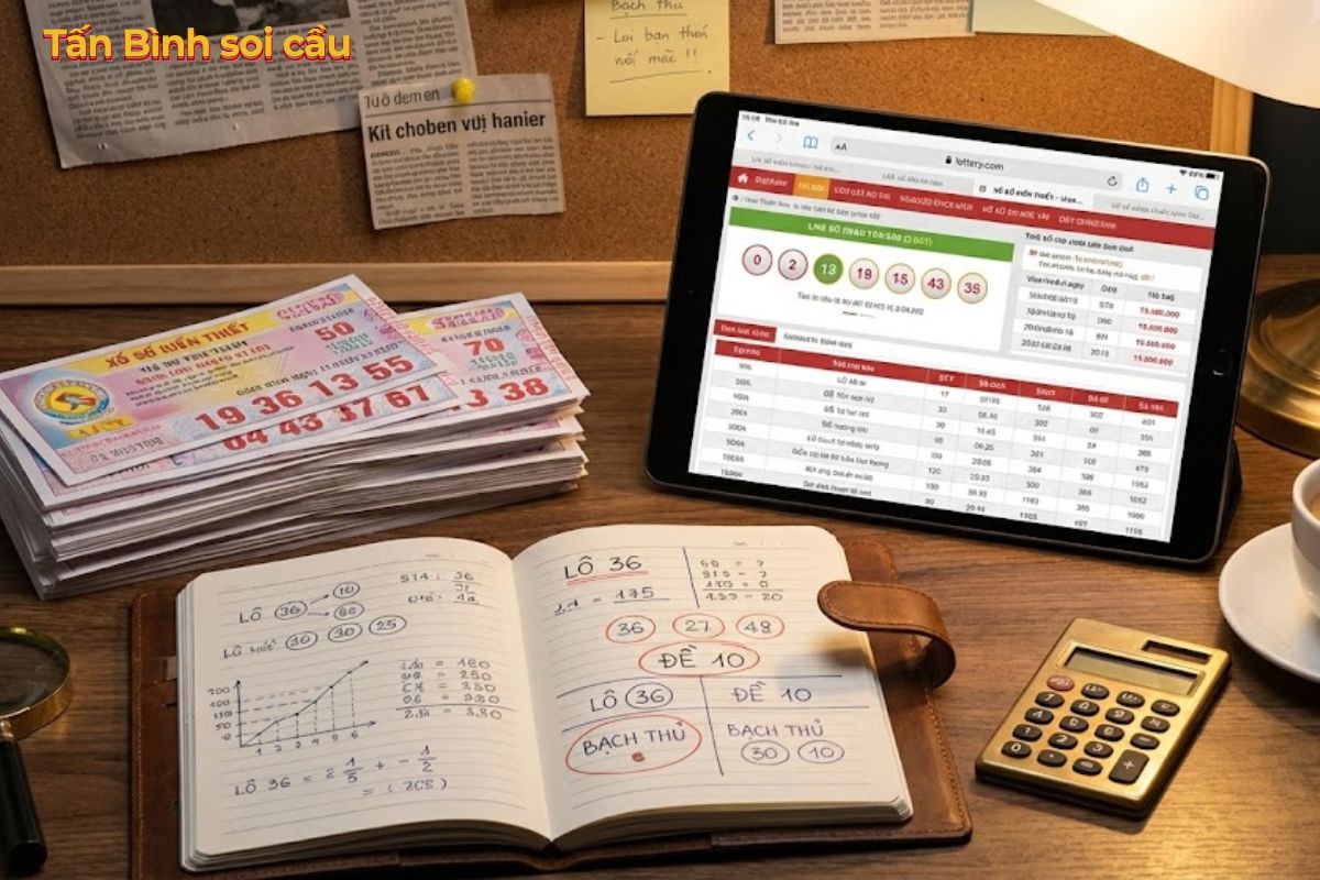 Dàn Đề 10 Số: Tuyệt Kỹ "Vốn Cỏ - Lãi To" Tại Tấn Bình Soi Cầu