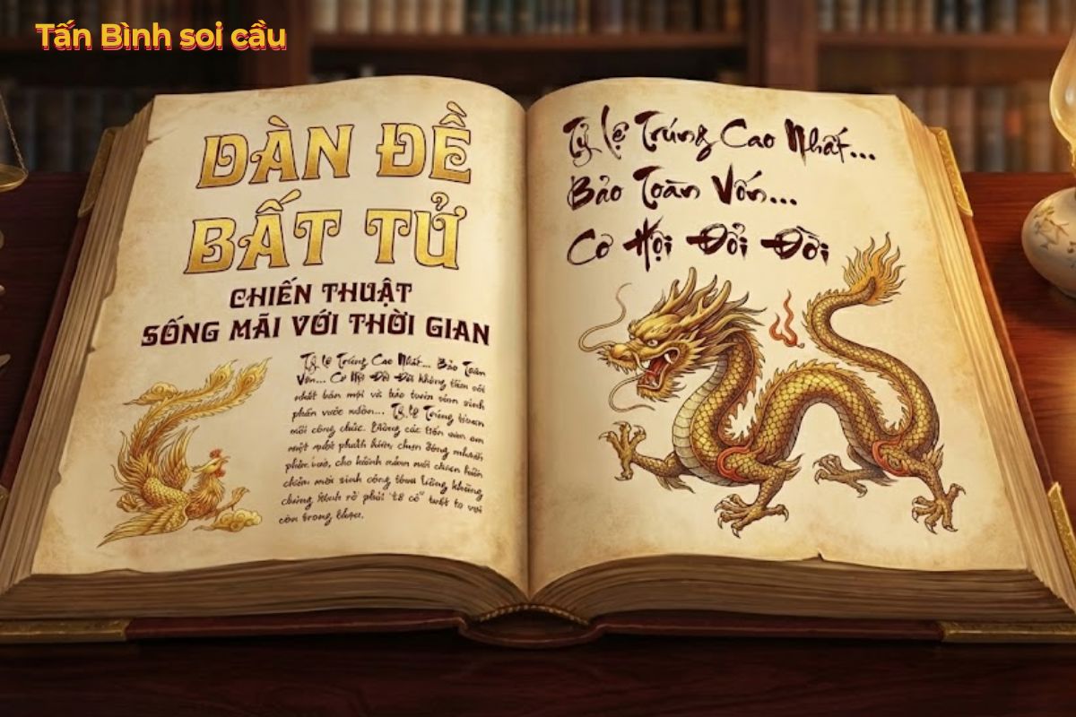 Dàn Đề Bất Tử: Bí Kíp "Đánh Là Thắng" Từ Tấn Bình n Bình Soi Cầu