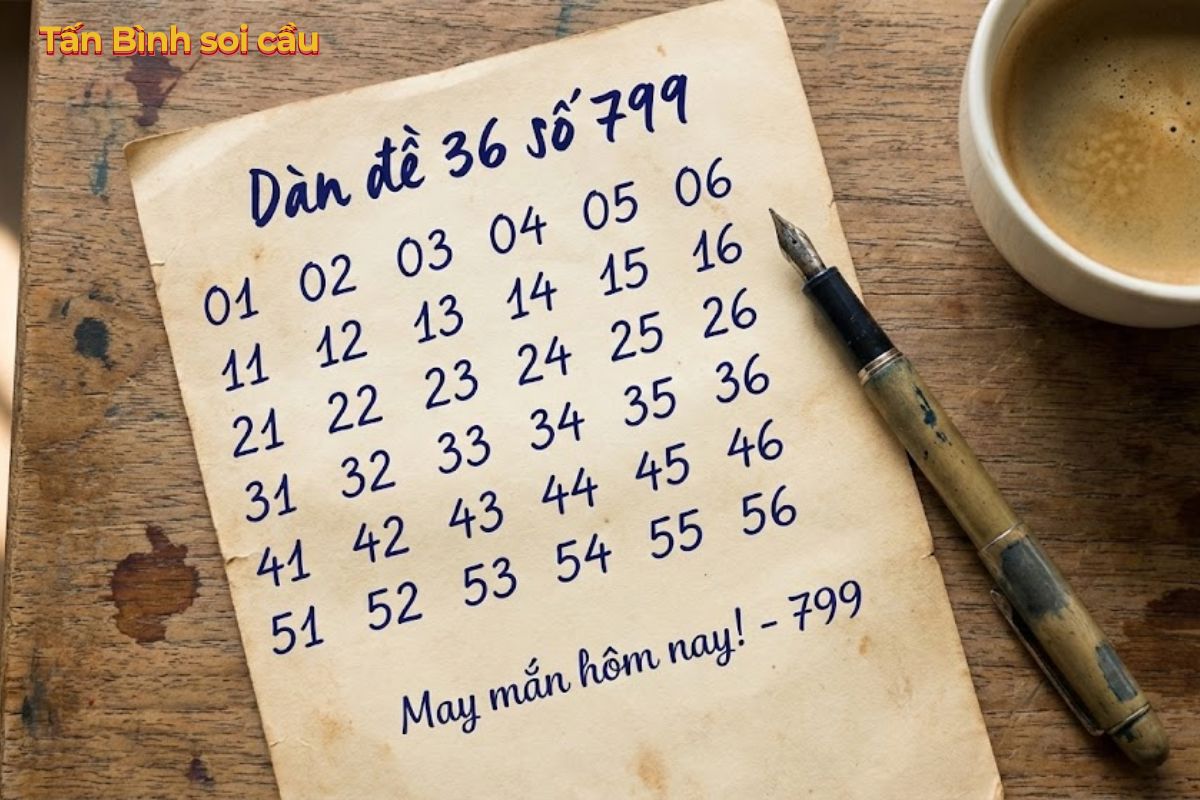 Dàn Đề 36 Số 799: Giải Mã Phương Pháp Soi Cầu "Đánh Đâu Thắng Đó"