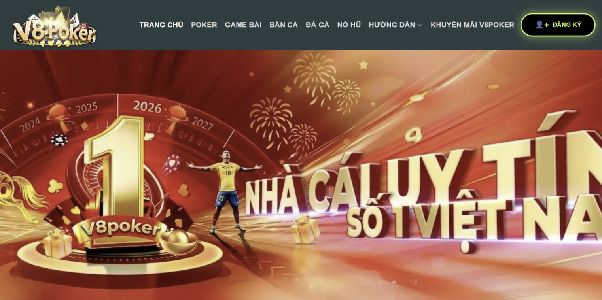 Hướng dẫn đăng ký V8poker - Thưởng đăng ký cho tân thủ 99K